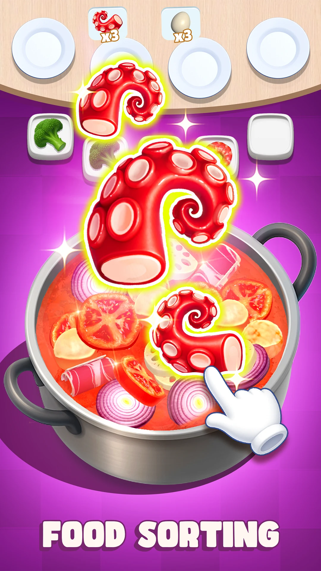 Hotpot Frenzy: Food Sort screenshot