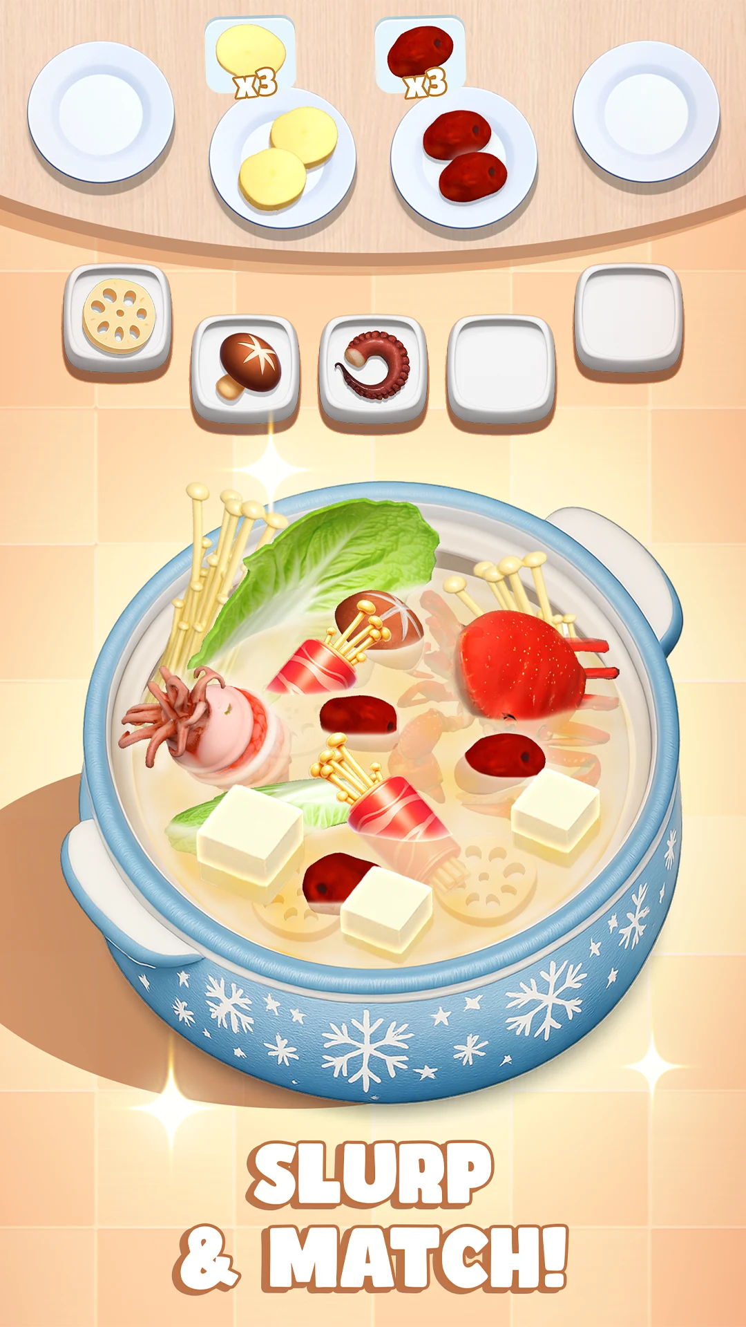 Hotpot Frenzy: Food Sort screenshot